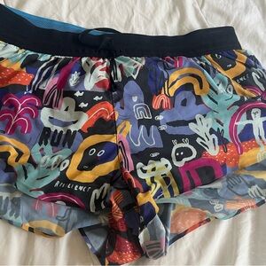 Janji Colorful Graphic Women's AFO Middle Shorts